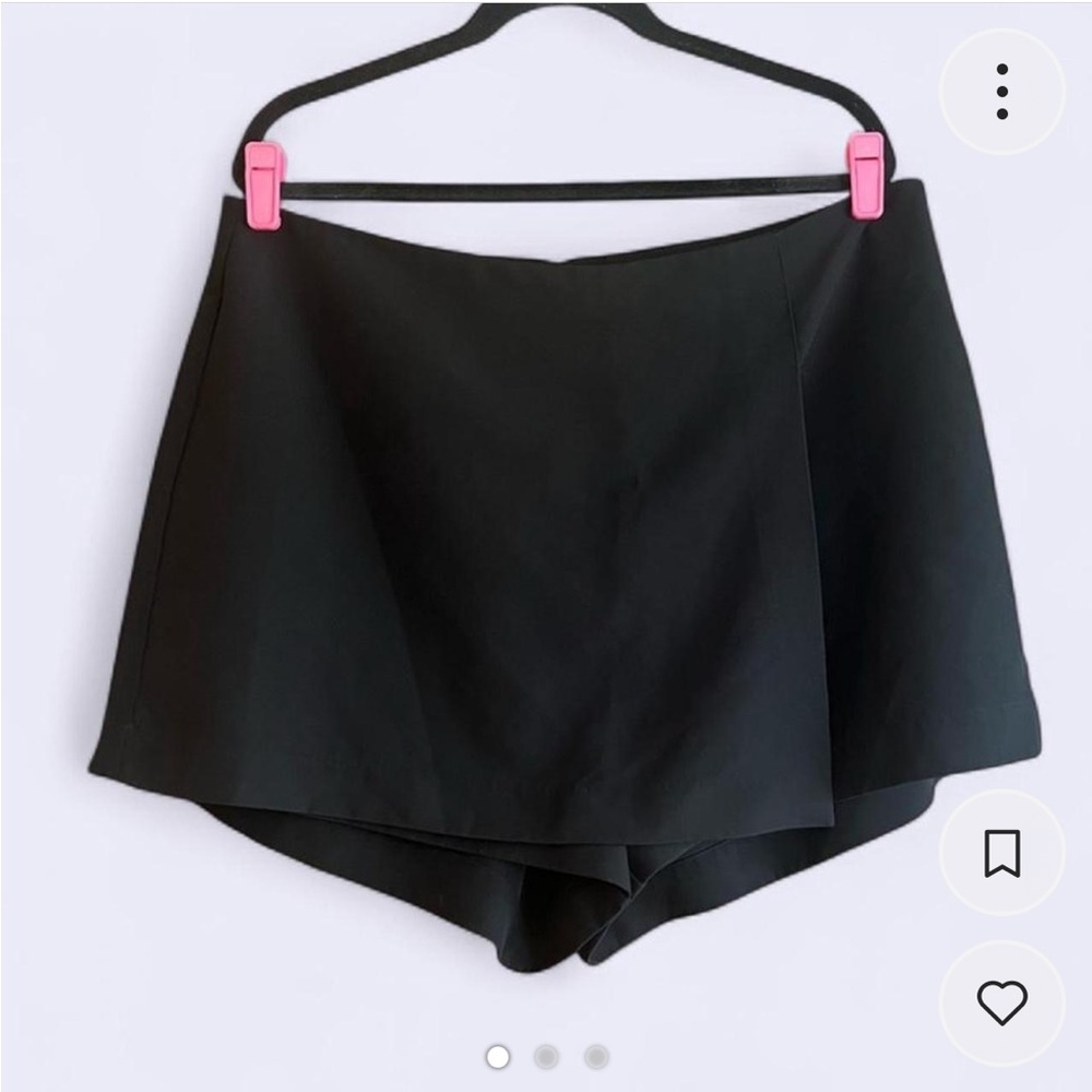 Bar iii Black Skort Size 16W